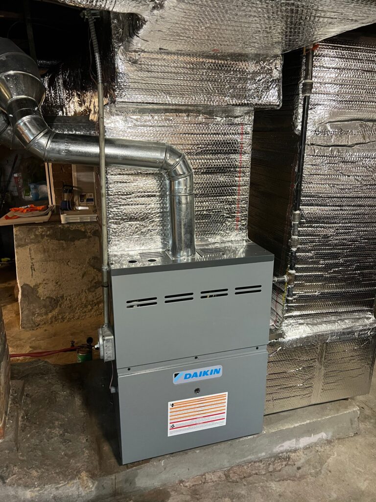 Furnace installed by Thermodynamix